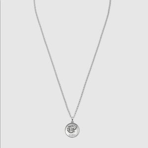 Gucci “Blind for Love” Silver Necklace